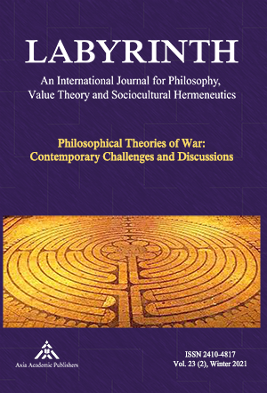					View Vol. 23 No. 2 (2021): Philosophical Theories of War: Contemporary Challenges and Discussions
				